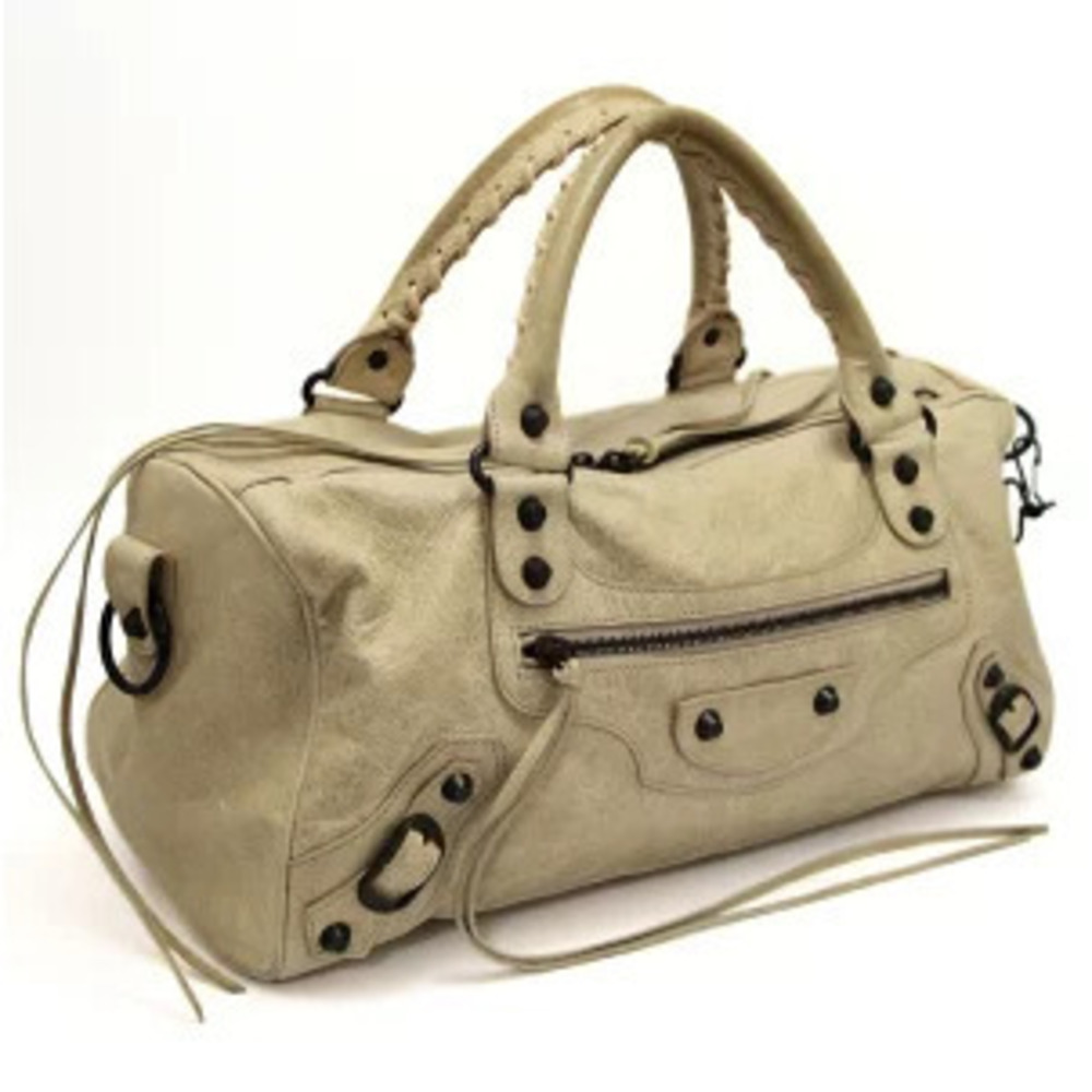 Balenciaga The Twiggy Bag Leather Ivory White - Picture 2 of 6